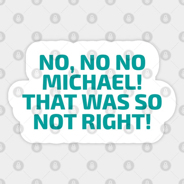 No No Mikey by Toto Wolff Sticker by petrolhead